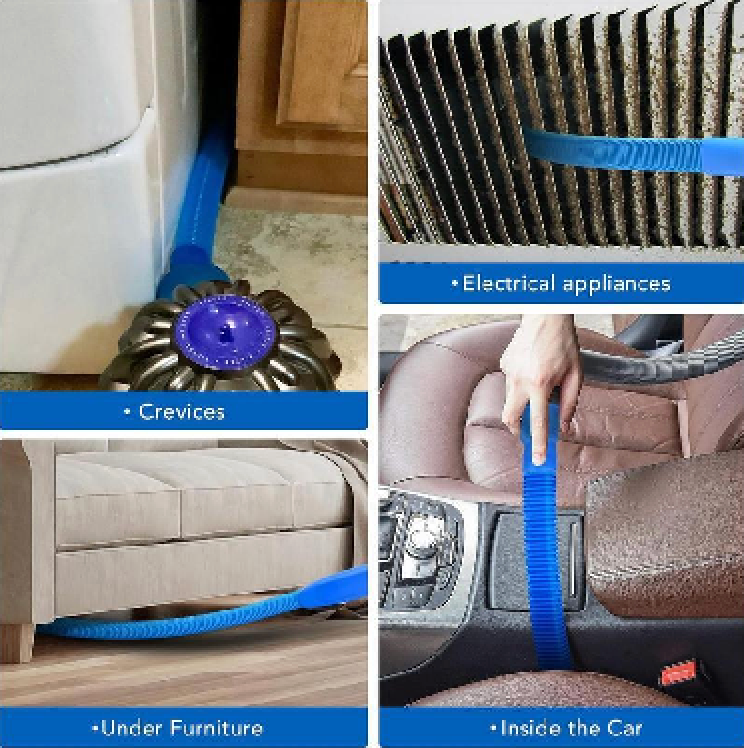 MultiFlex Vacuum Hose Kit – Deep-Cleans Lint, Crumbs & Hidden Dust- Universal Vacuum Hose for Deep Cleaning 🔥